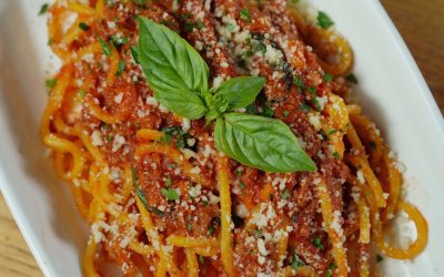Pasta with Bella Pizza Sauce