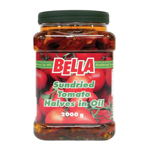 Bella Sundried Tomato Halves - 2000g